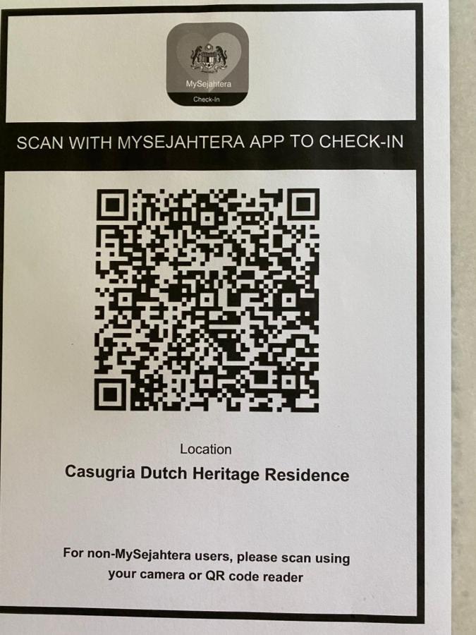 Casugria Dutch Residence 1810 Melaka Zewnętrze zdjęcie